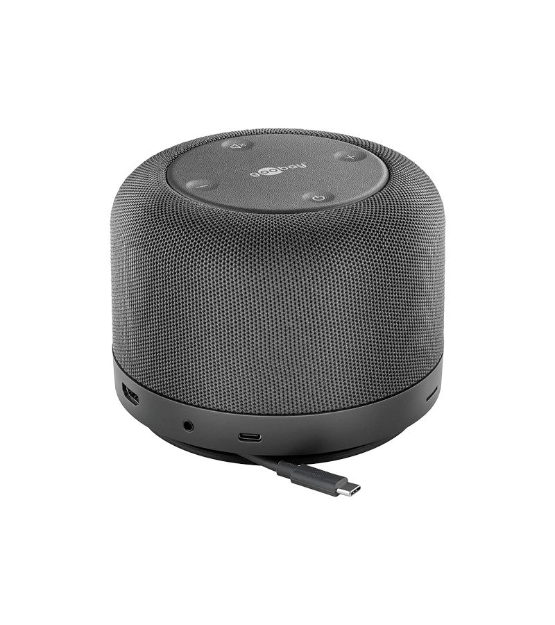 Goobay USB-C Premium Dock With Speaker And Wireless Fast Charger