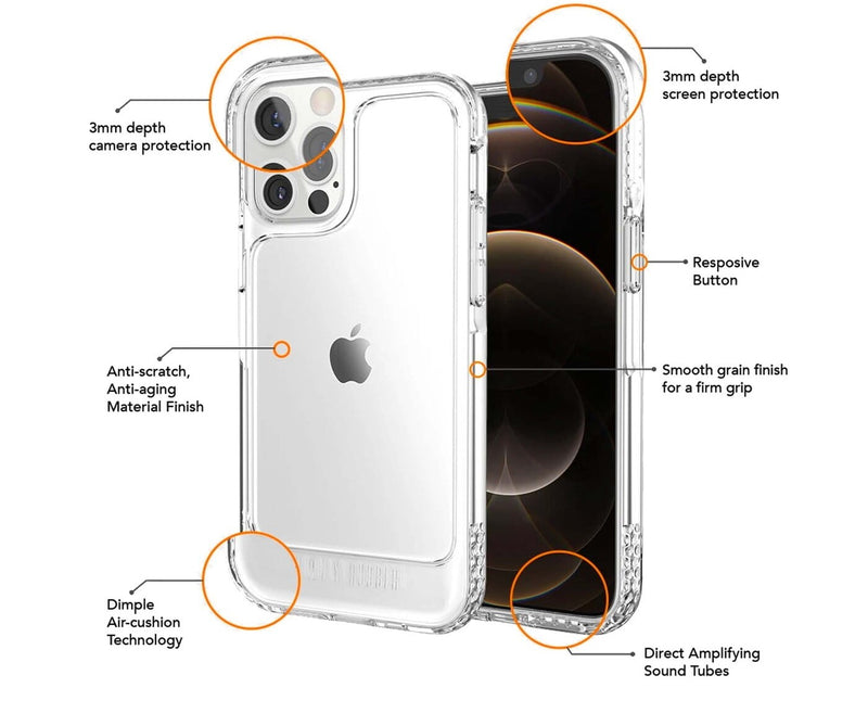 Ugly Rubber UR U-Model Bumper Clear Case for iPhone 11 Pro