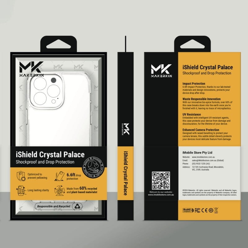 iShield Crystal Palace Clear Case for iPhone 16 Pro