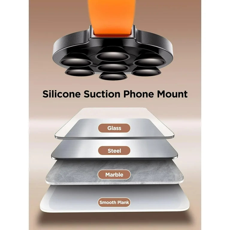 Suction Cup Silicone Magnetic Phone Holder by Oz mobiles