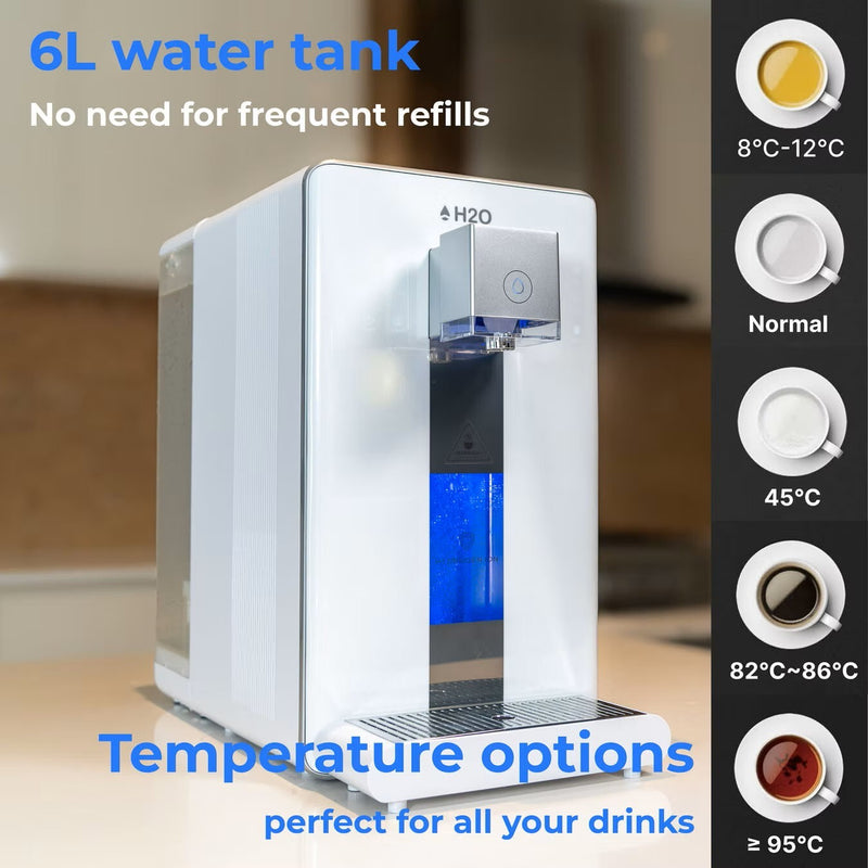 H2O Oasis Countertop Purifier White