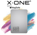 X.One Razor MagSafe Magnetic Wireless Charging Power Bank [5000 mAh] [1 Ports + Wireless MagSafe]