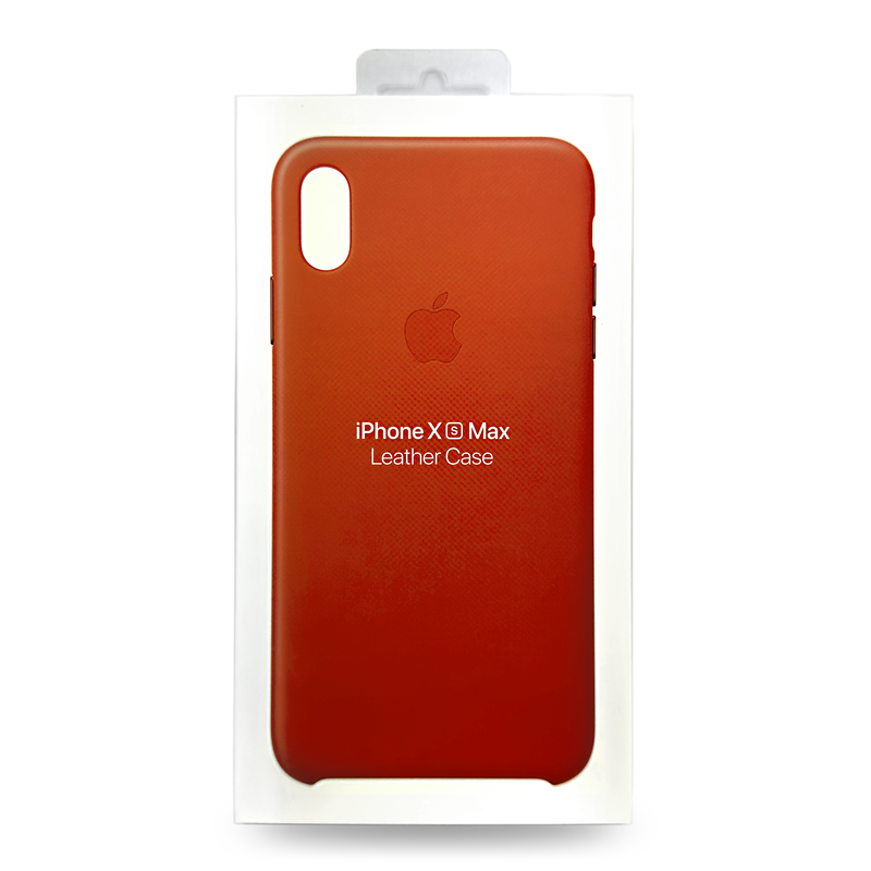 Original Apple iPhone XS Max Leather Case