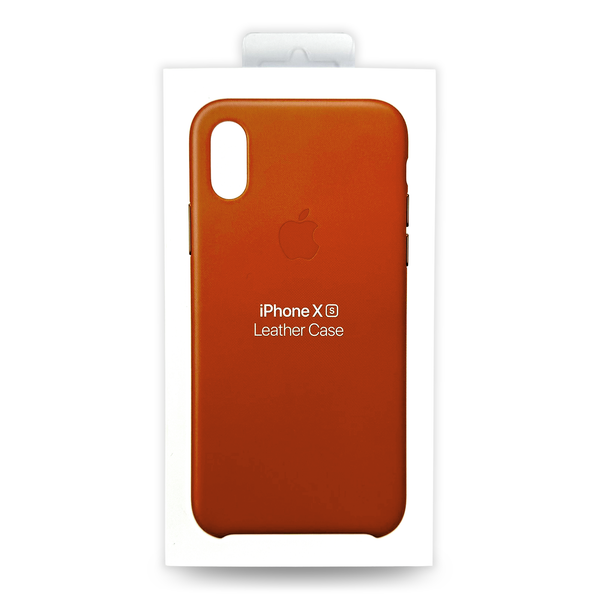 Original Apple iPhone XS Leather Case 50% OFF RRP