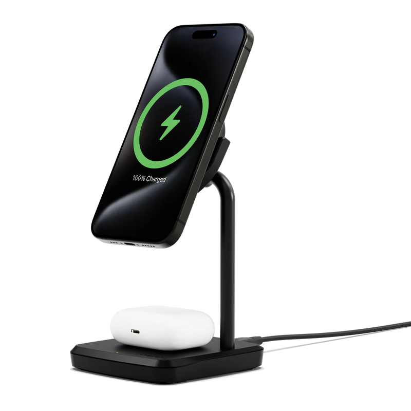 Cygnett MagDesk 2-in-1 Magnetic Wireless Charger