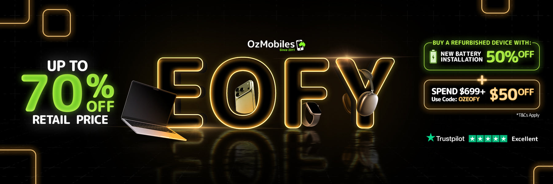 OzMobiles EOFY 2026 sale