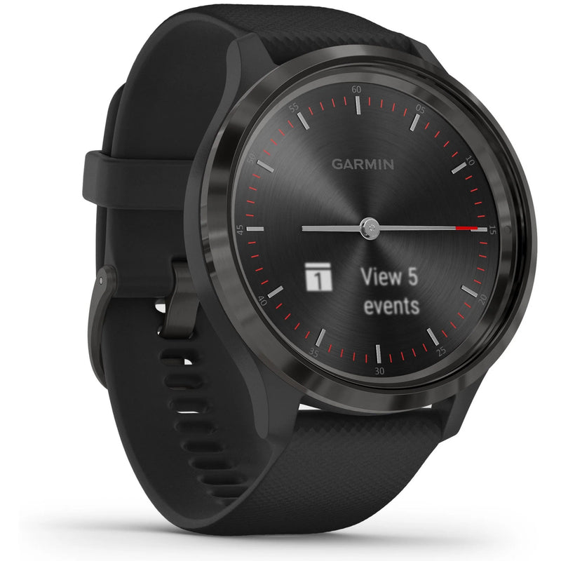 Garmin Vivomove 3 Hybrid Smart Watch (Slate/Black)