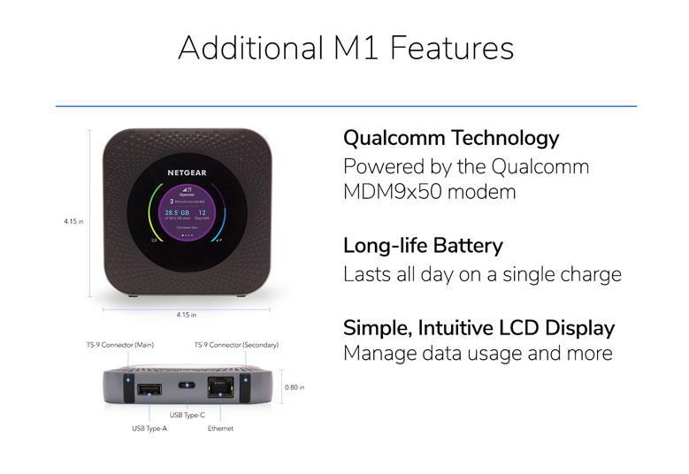 Nighthawk Lte Mobile Router Nighthawk M1 4G LTE Mobile Router MR1100