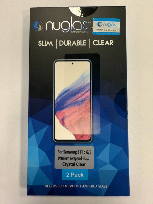 Nuglas Tempered Glass Protection (Samsung Galaxy Z Flip 5/6)