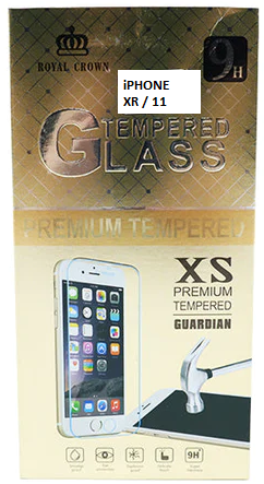 Royal Crown Tempered Glass Protection (iPhone XR / iPhone 11)