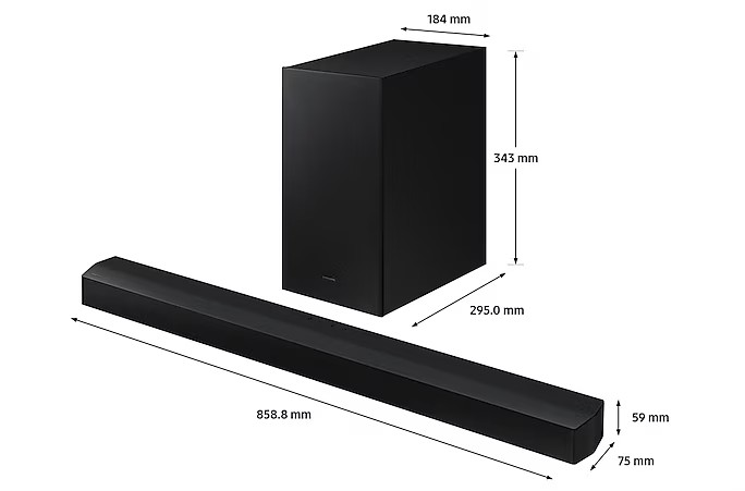 Samsung HW-B450 Soundbar + Wireless Subwoofer