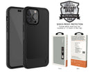 Ugly Rubber L-Model Bumper Case with MagSafe Black for iPhone 15