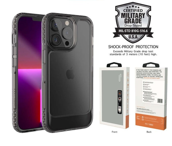 UGLY-RUBBER-U-MODEL-BUMPER-BLACK-CASE-IPHONE-13-PRO