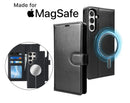 Uniq Glow [MagSafe] Magnetic Wallet Case, Samsung s25 Plus