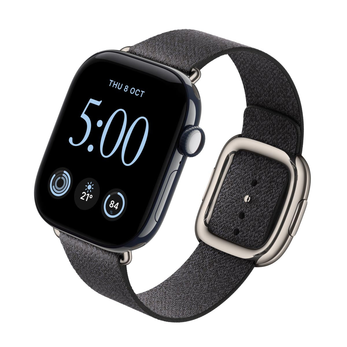 Apple Watch Series 12 Ceramic Night Blue - Modern Buckle Navy Blue