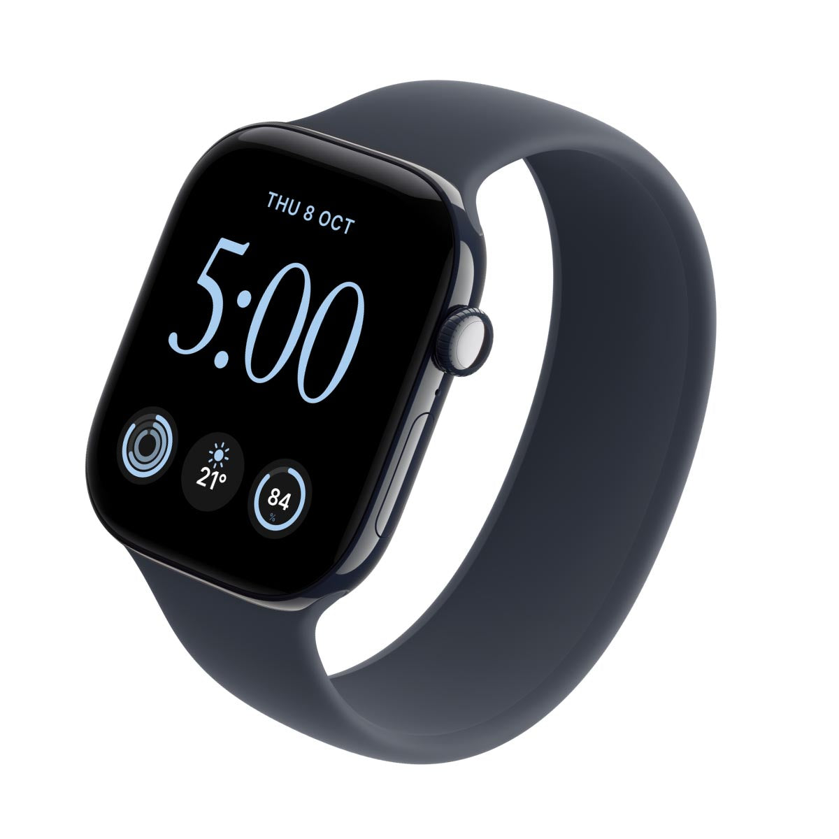 Apple Watch Series 12 Ceramic Night Blue - Solo Loop Navy Blue