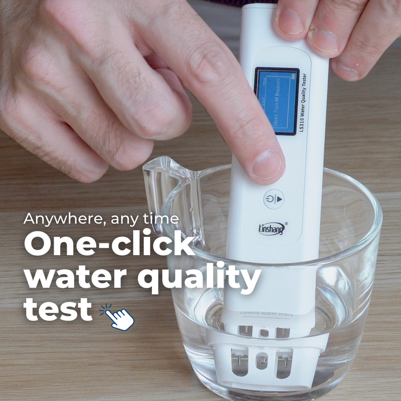 H2O 6-in-1 WaterPen water quality test White