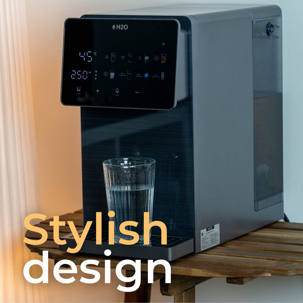 H2O Cascade Countertop Purifier Black