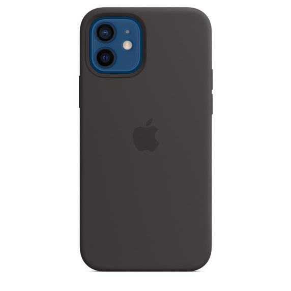 Original Apple iPhone 12 | 12 Pro Silicon MagSafe Case Black