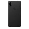 iPhone XS Max Leather Case Black