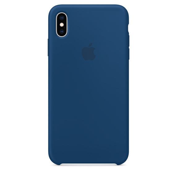Original Apple iPhone XS Max Silicone Case Blue Horizon