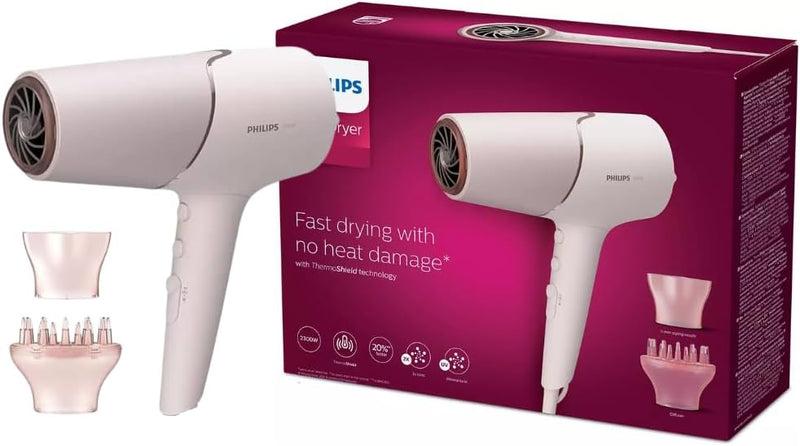 Philips 5000 Series Hair Dryer (BHD530/00) - Pearl Peach